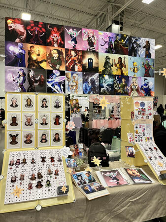 Artist Alley Table