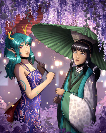 Illustration for Moonlight Soiree